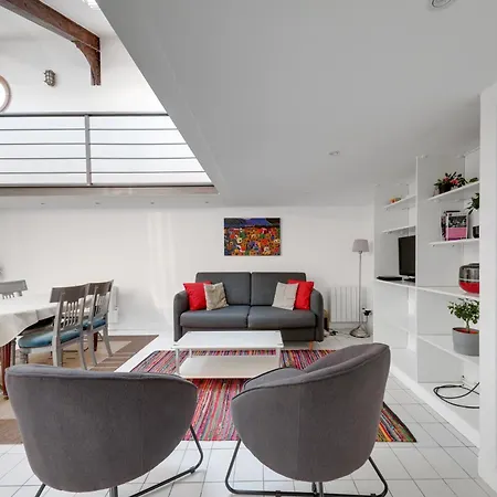 Large Luxury Loft For 6 People By Weekome Apartment *